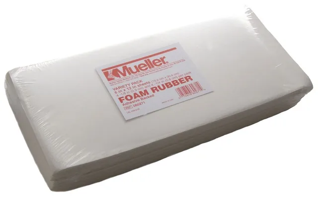 Mueller zelfklevend polsterfoam pakket 15,2 cm x 30,5 cm à 8 vellen